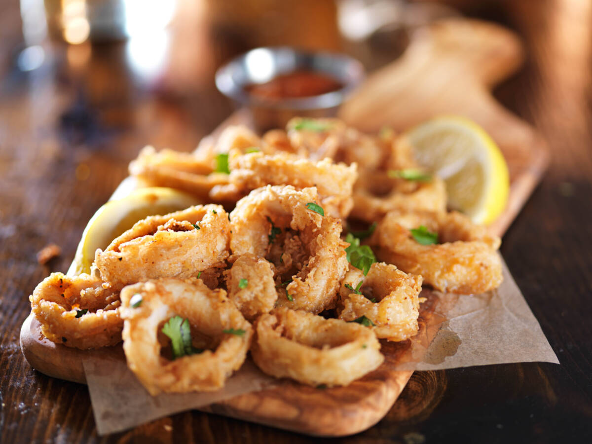 Fried  or Air Fried  Calamari Rings