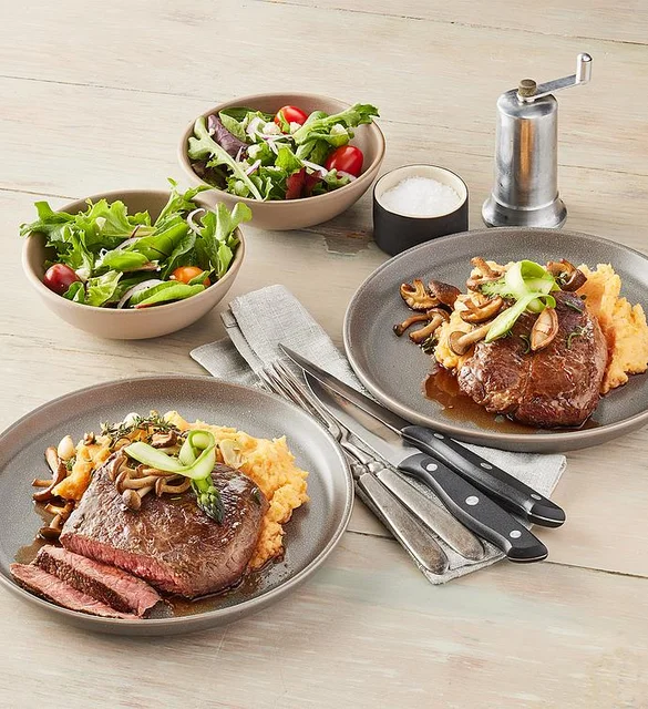 bison sirloin steaks